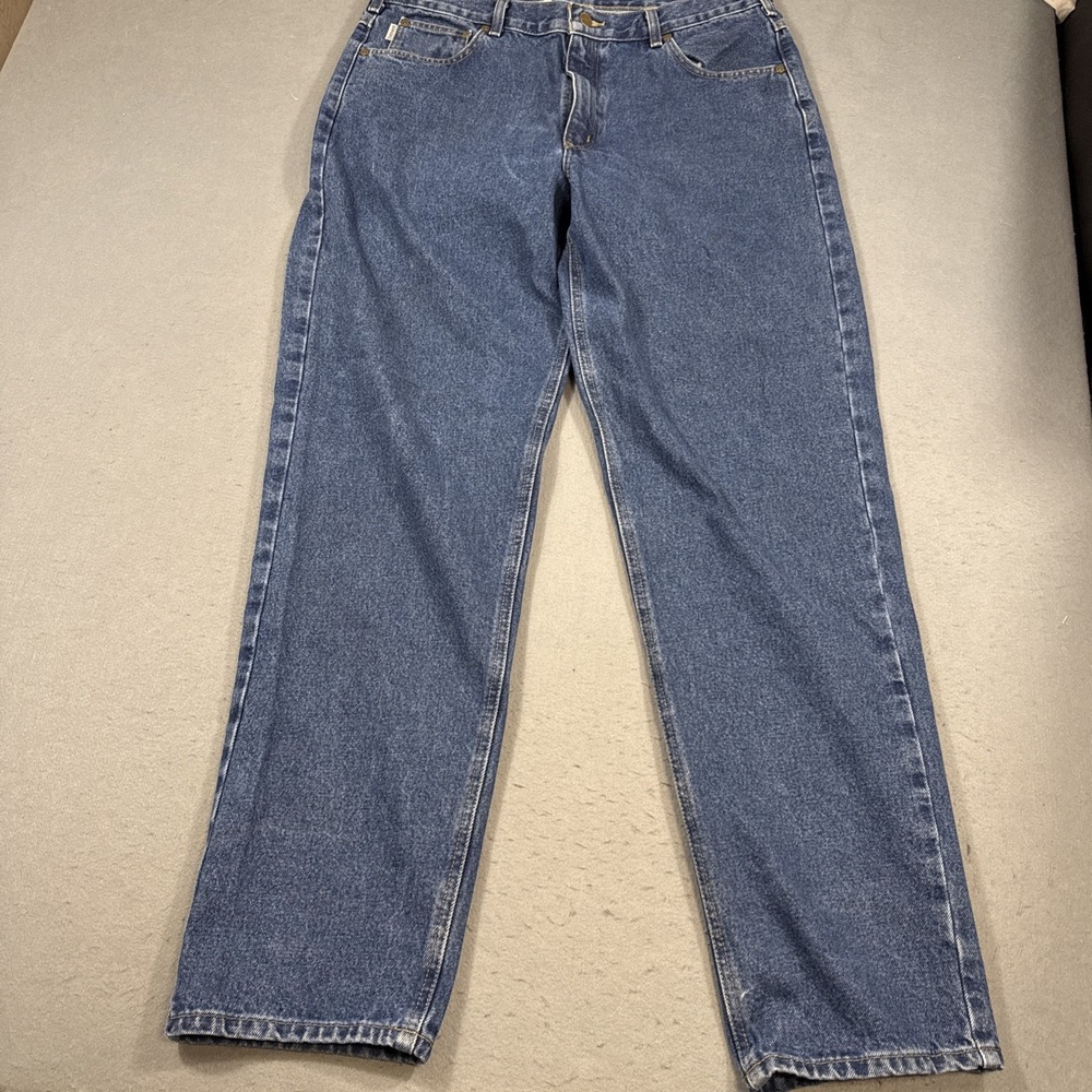 CARHARTT RELAXED FIT STRAIGHT LEG (B460DVB) MENS JEANS SIZE 38 X 34